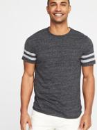 Old Navy Mens Soft-washed Football-style Tee For Men Dark Gray Size Xxl