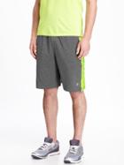 Old Navy Go Dry Cool Training Shorts For Men 10 - B85 Dark Heather Grey