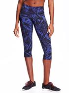 Old Navy Go Dry Compression Crops For Women 20 - Painted