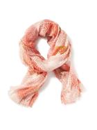 Old Navy Printed Guaze Scarf - Pink Ombre