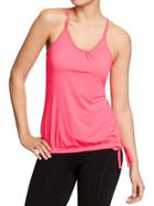 Old Navy Womens Mesh Bubble Tanks - Eternal Flame