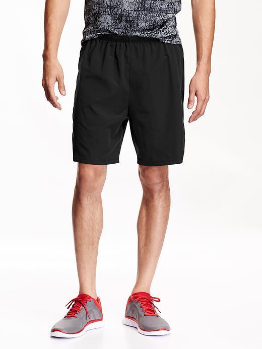 Old Navy Mens Running Shorts 7&quot; Size Xxl Big - Black