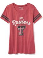 Old Navy College Team Graphic V Neck Tee For Women - Texas Tech