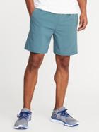 Old Navy Mens Go-dry 4-way Stretch Run Shorts For Men (7) Blue Slate Size Xxl