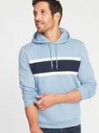 Old Navy Mens Color-blocked Pullover Hoodie For Men Watershed Size S