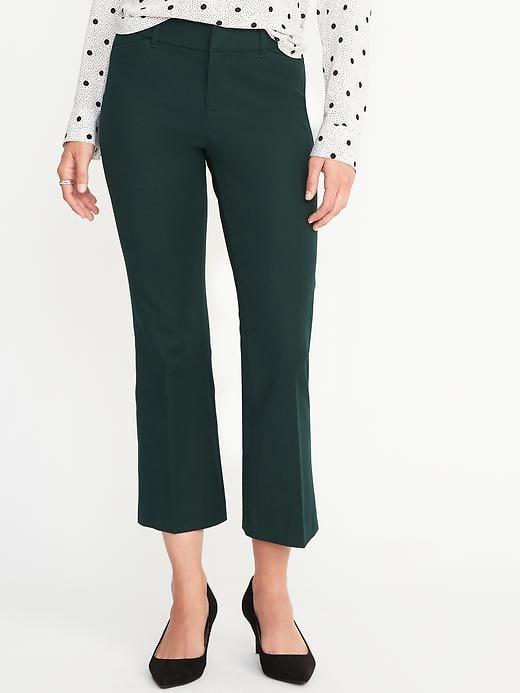 Old Navy Mid Rise Pixie Flare Ankle Pants For Women - Fir Ever