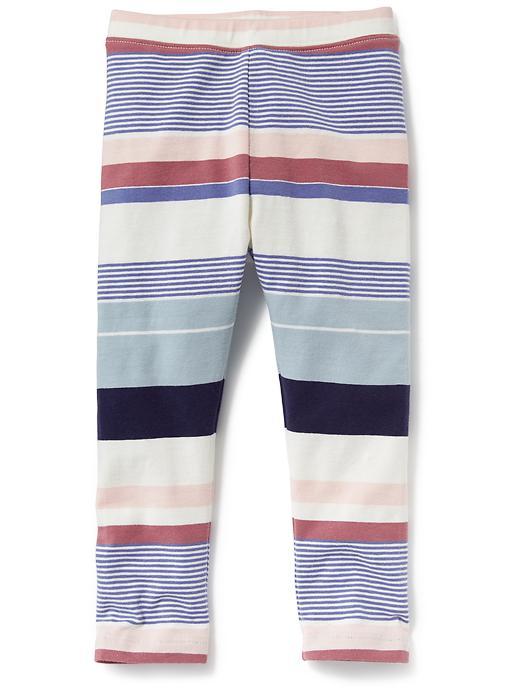 Old Navy Printed Leggings - Cool Multi Stripe