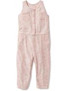 Old Navy Space Dye Sleeveless Jumpsuit - Blush It Off