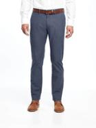 Old Navy Slim Signature Built In Flex Dress Pants For Men - Navy Blue