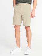 Old Navy Mens Built-in Flex Performance Shorts For Men (10) Light Khaki Heather Size 32w