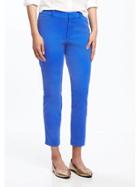 Old Navy Pixie Chino Mid Rise Pants For Women - The Cerulean Life