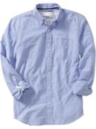 Old Navy Mens Everyday Classic Slim Fit Shirts - Color Me Blue