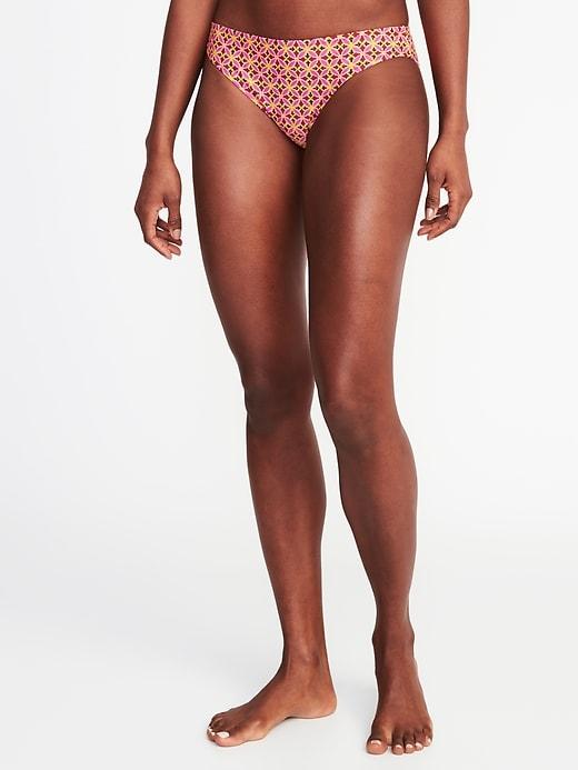 Old Navy Womens Swim Bikini Bottoms For Women Red Tile Size Xl