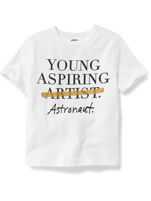 Old Navy Graphic Tee - Sea Salt