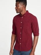 Old Navy Mens Slim-fit Built-in Flex Everyday Shirt For Men Robbie Red Size Xs