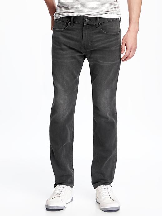 Old Navy Built In Flex Slim Jeans For Men - Gray Wash