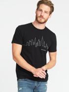 Old Navy Mens Soft-washed Graphic Tee For Men New York City Size L