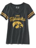 Old Navy College Team Graphic V Neck Tee For Women - University Of Iowa