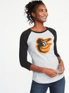 Old Navy Womens Mlb Team Tee For Women Baltimore Orioles Size Xl