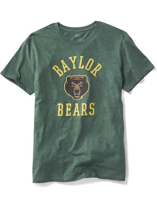 Old Navy Mens College-team Graphic Tee For Men Baylor Size Xl