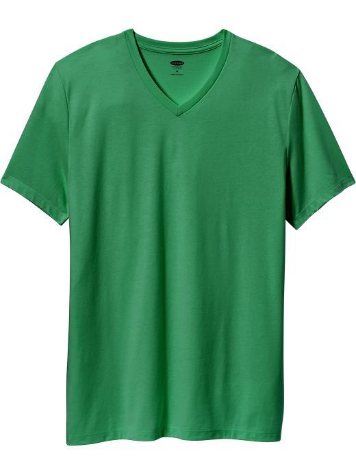 Old Navy Mens V Neck Jersey Tees Size Xxl Big - Kelly Green
