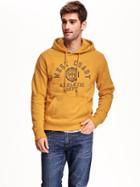 Old Navy Team Style Graphic Pullover Hoodie For Men Size Xxl Big - Yellow