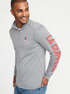 Old Navy Mens Nba Team-graphic 1/4-zip Pullover For Men Los Angeles Clippers Size Xxl