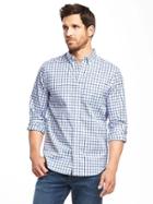 Old Navy Slim Fit Summer Weight Oxford Shirt For Men - Calla Lily