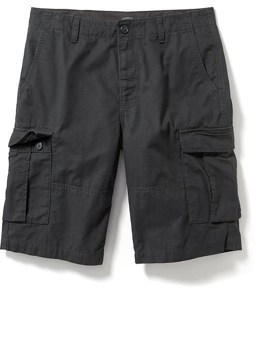 Old Navy Long Cargo Shorts 12&quot; Size 44w Big - Midnight Oil