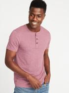 Old Navy Mens Soft-washed Henley For Men Mauve On Down Size Xxl