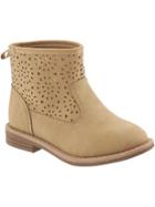 Old Navy Faux Suede Cutout Pattern Boots - Tan
