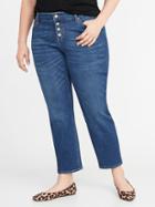 Old Navy Womens The Plus-size Power Jean, A.k.a. The Perfect Straight Ankle Jeans Owens Size 18