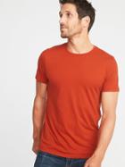 Old Navy Mens Soft-washed Crew-neck Tee For Men Rusty Orange Size Xxxl