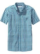 Old Navy Mens Slim Fit Patterned Shirts - Pacific Rim
