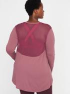 Old Navy Womens Jersey Mesh-back Plus-size Performance Top Bust A Mauve Size 1x
