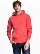 Old Navy Pullover Fleece Hoodie Size Xxl Big - Washed Dark Red