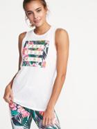 Old Navy Womens Relaxed Graphic Performance Muscle Tank For Women Free Your Mind Size L