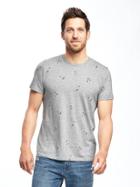 Old Navy Soft Washed Crew Neck Tee For Men - Surf City