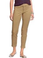 Old Navy Womens The Pixie Stretch Twill Pants - Classic Khaki