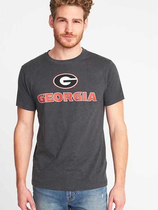 Old Navy Mens University Of Georgia Team Tee For Men University Of Georgia Size L
