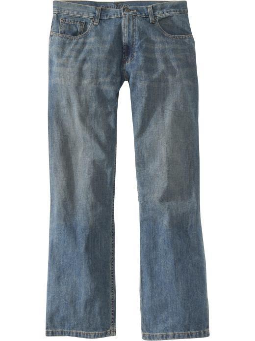 Old Navy Mens Boot Cut Jeans - Medium Vintage