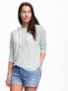 Old Navy Relaxed Cocoon Hoodie For Women - Surfin Usa