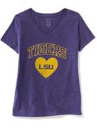 Old Navy Ncaa V Neck Tee For Women - Lsu