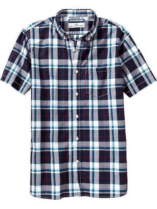 Mens Slim Fit Patterned Shirts Size Xxl Tall - Midnight Madness