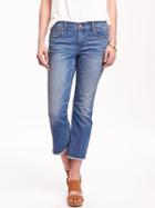 Old Navy Flared Cropped Jeans For Women - Meadows