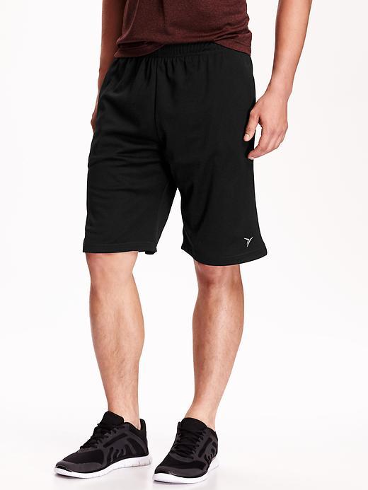 Old Navy Mens Mesh Shorts 10&quot; Size Xxl Big - Black Jack
