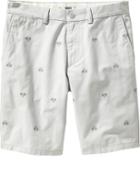 Old Navy Mens Slim Fit Twill Shorts 9 1/2&quot; Size 44w Big - Cloud Cover