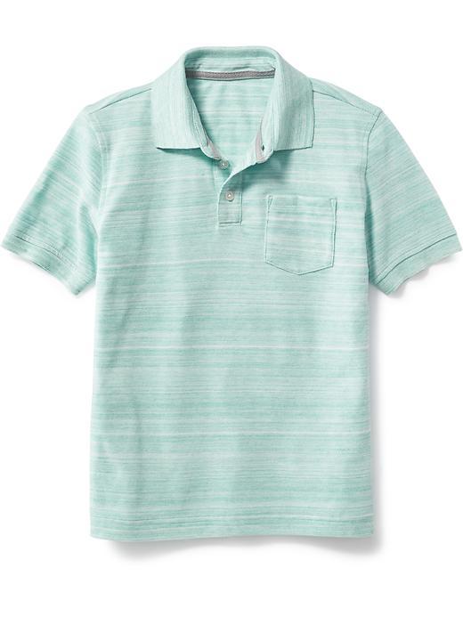 Old Navy Short Sleeve Pique Polo - Bolinas Bay