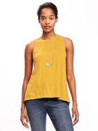 Old Navy Relaxed Hi Lo Tank For Women - Golden Opportunity