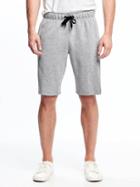 Old Navy Go Dry Fleece Performance Shorts For Men - Cloud Cover